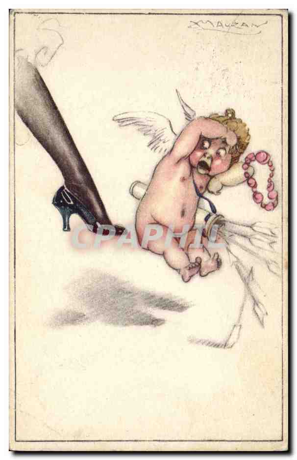 CPA Fantaisie Illustrateur Mauzan Ange 