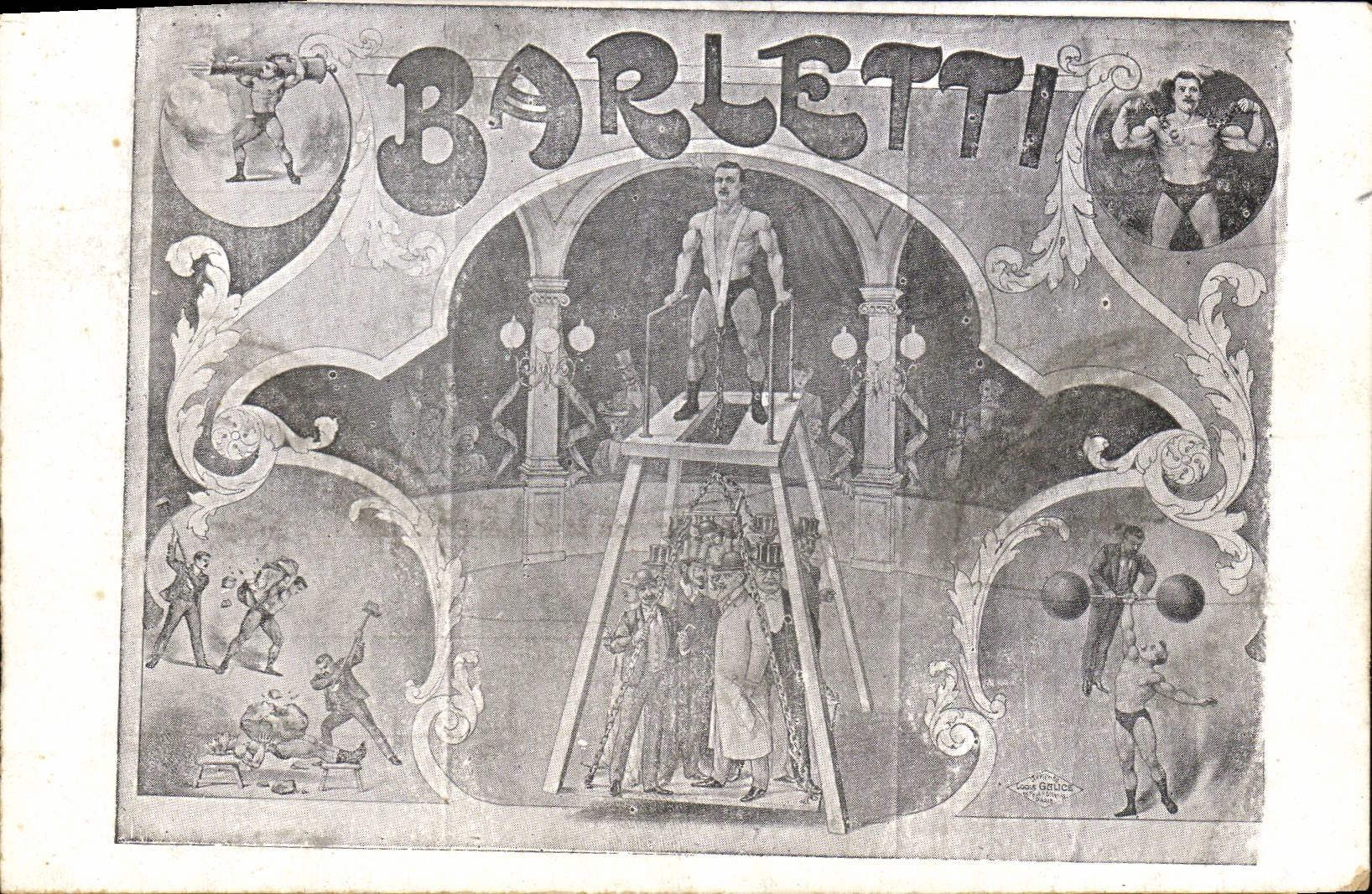 Barletti — Cirque — éditeur sans inscription visible