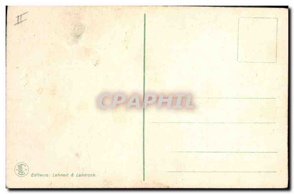 CPA Folklore Musicienne indigene  — Verso