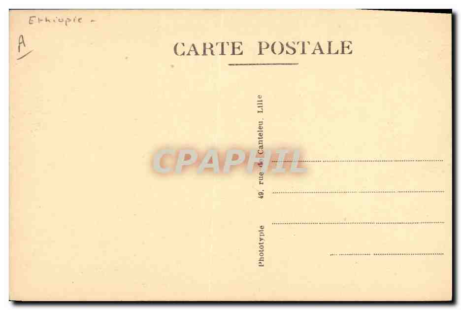 CPA Folklore Musique d'eglise Tambour sistres et batons  — Verso