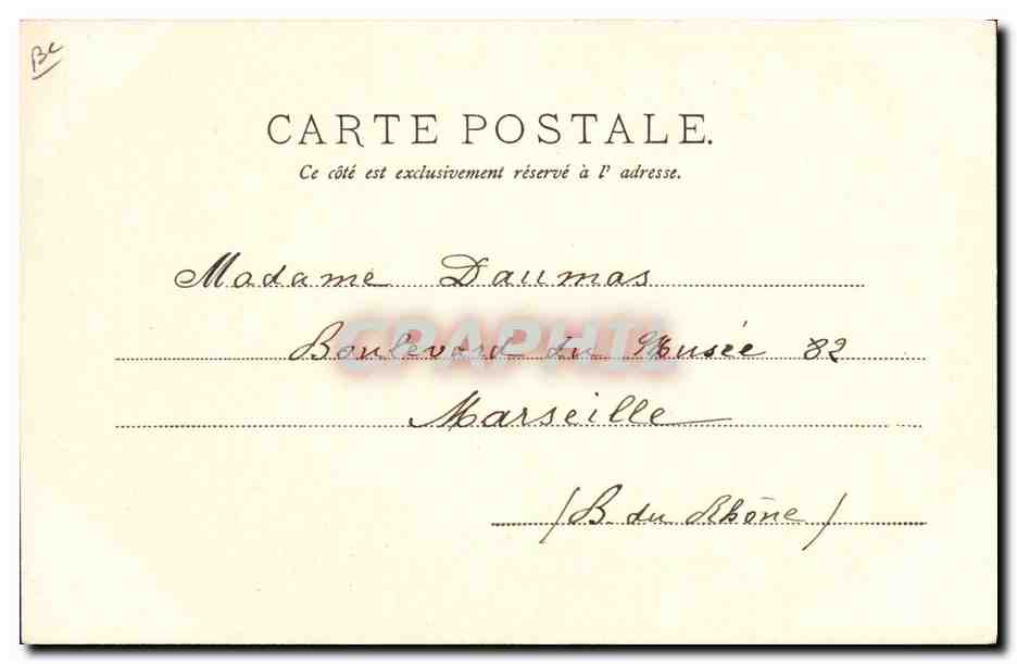 Musicien arabe — scène de théâtre — V. P. Paris, No. 29 — Verso