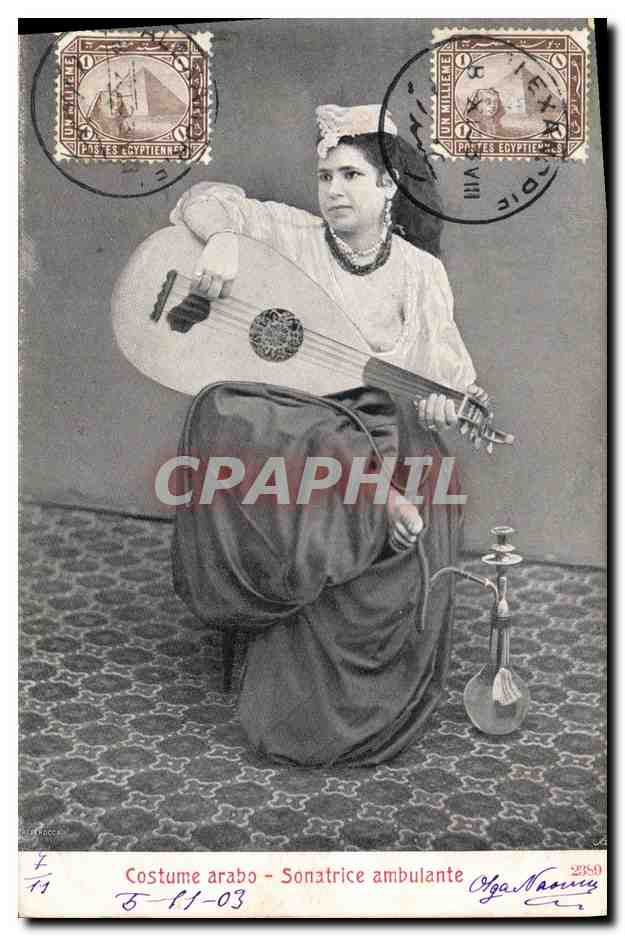 Costume arabo - Sonatrice ambulante — Oga Nanny — Éditions Oga Nanny, n° 2789