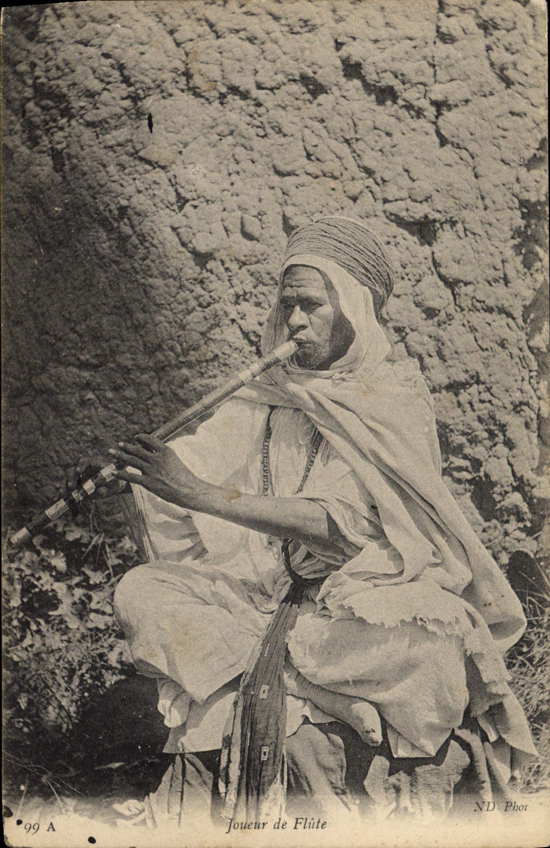 Joueur de Flûte — Maroc — ND Phot, n° 99 A
