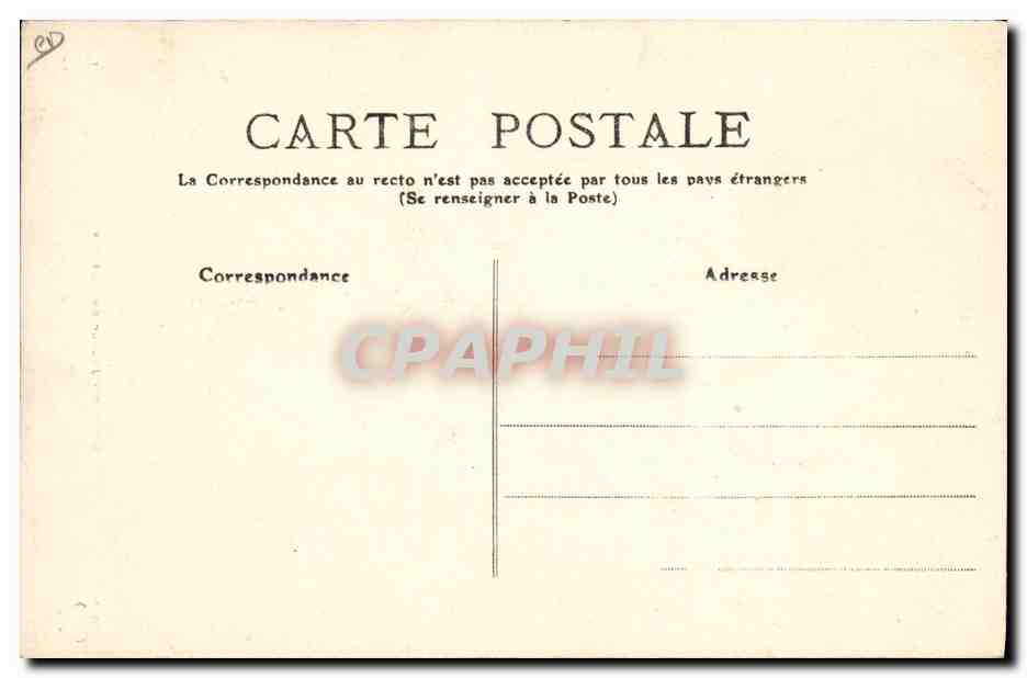 Un Joueur de Musette — L'Auvergne — M.T. I.L. n°296 — Verso
