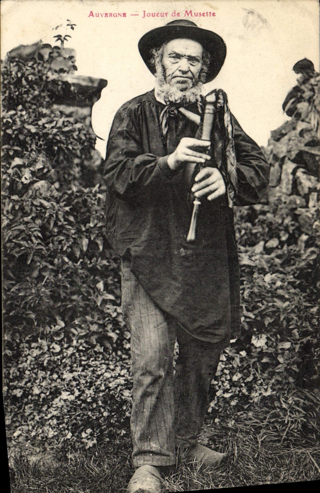 Auvergne — Joueur de Musette — Éditions Gras de Cerise