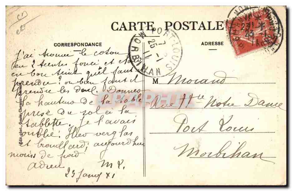 Auvergne — Joueur de Musette — Éditions Gras de Cerise — Verso