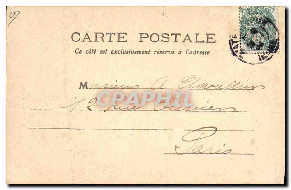 Un Vieilleur — Type du Centre — Heureux Roman, n°509 — Verso