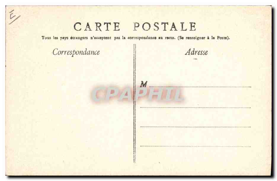 Les Gas du BERRY donnant un Concert — dans le parc de la Préfecture de Châteauroux — Collection G. G. — Verso