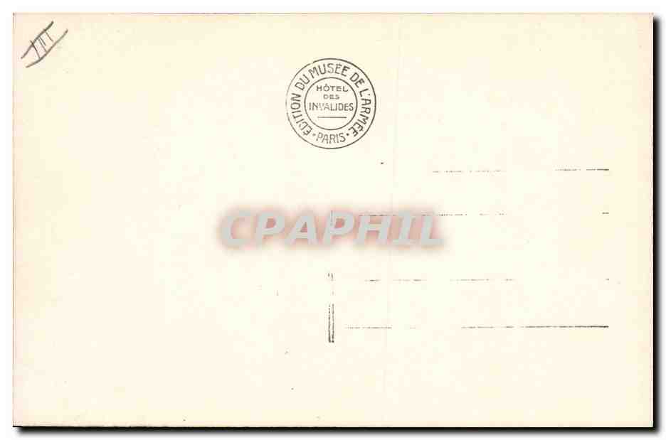 Le Maréchal Pétain — Musée de l'Armée — Édition Hôtel des Invalides — Verso