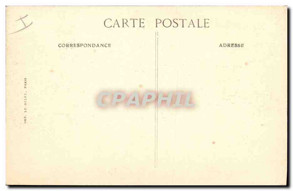 CPA Militaria Les fetes de la Victoire 14 Juillet 1919 Le defile Marechal Petain  — Rückseite