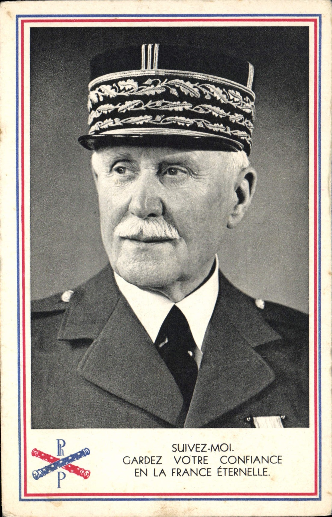 Général Philippe Pétain — Appel à la confiance — R.P.P. (République Française)