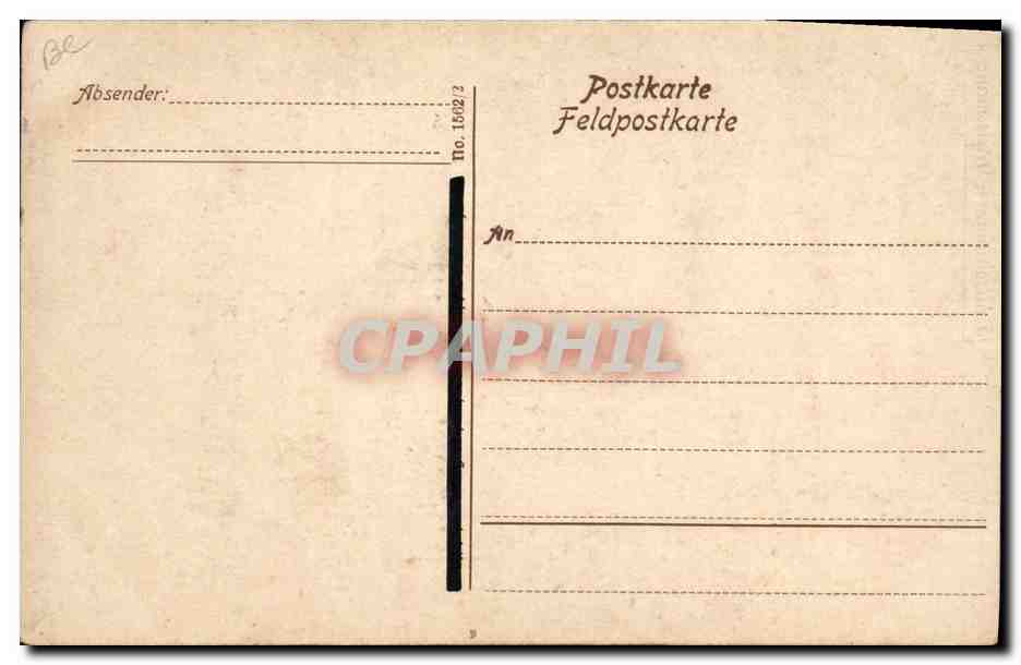 CPA Militaria Pommerhanz The  — Rückseite