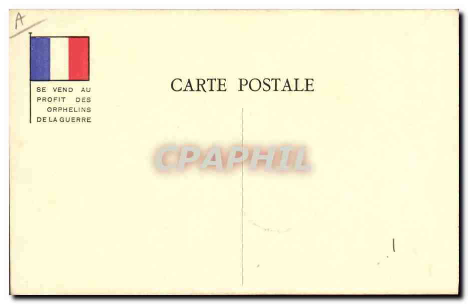 CPA Militaria Les gas Asphyxie lente Infirmiere  — Rückseite