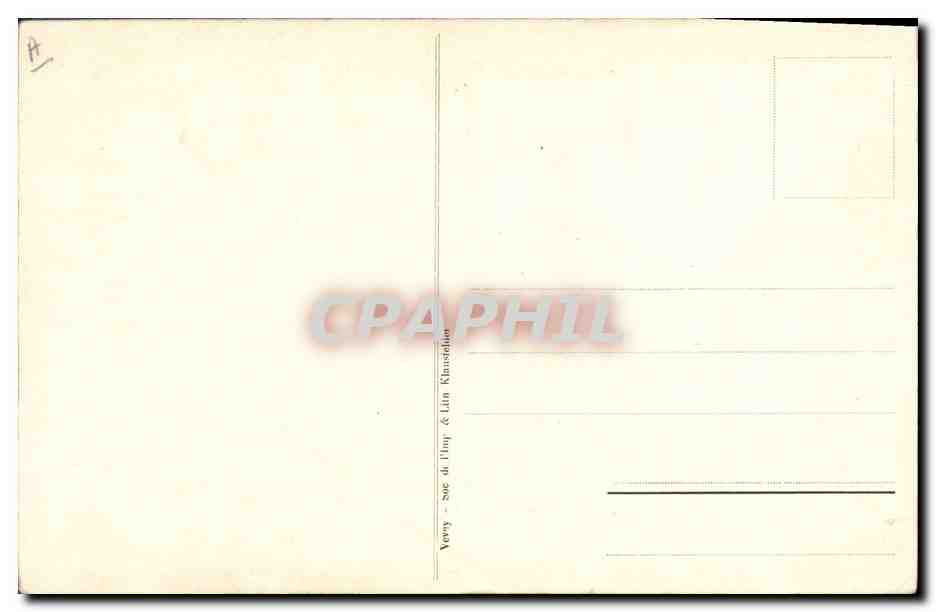 CPA Militaria Aux frontieres  — Verso
