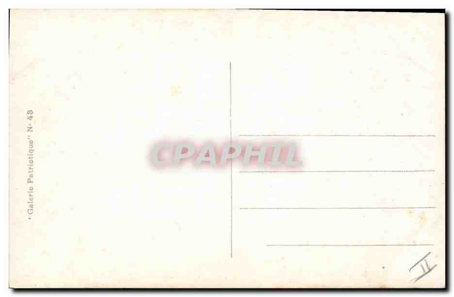 CPA Militaria Le reveil  — Rückseite