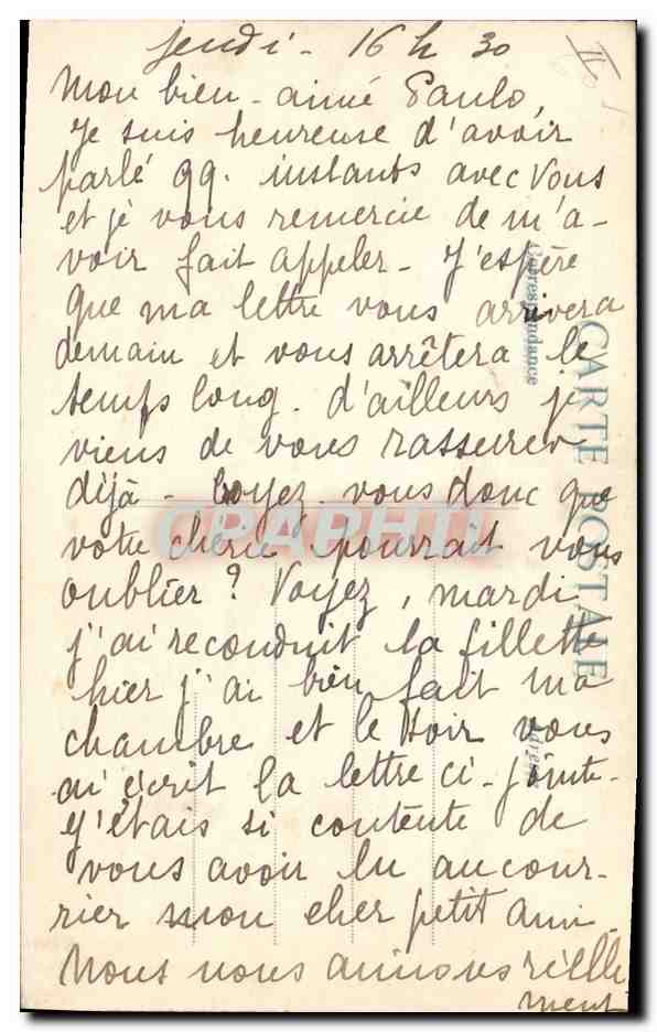 CPA Militaria Descends donc d'ton siege eh feignant  — Verso
