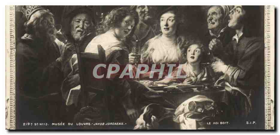 CPA Paris Musee du Louvre Jakob Jordaens 