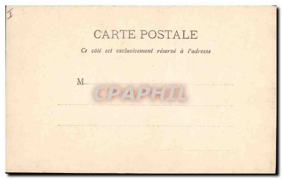 CPA Bonheur maternel  — Verso