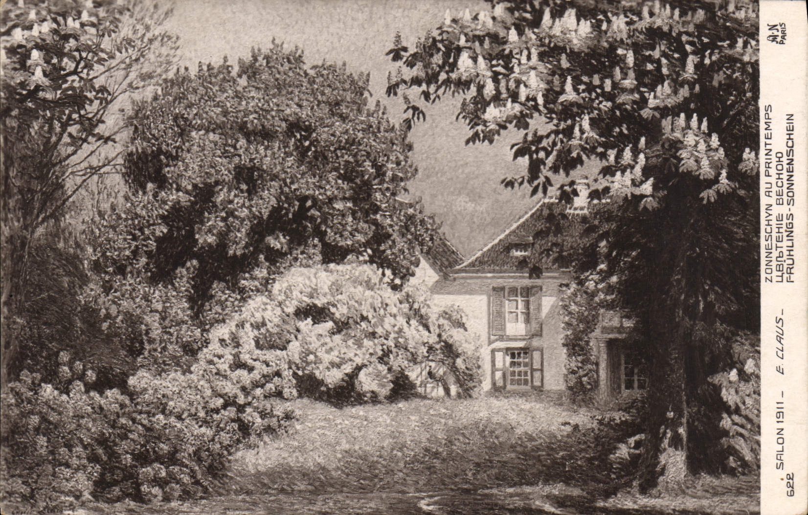 CPA Salon 1911 Claus Zonneschyn au Printemps 