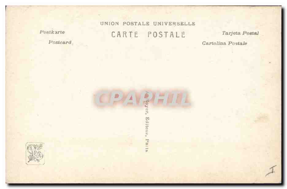 CPA Salon 1911 Desmoulins Les gants  — Verso
