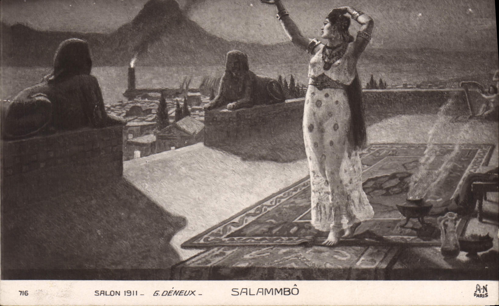 CPA Salon 1911 Deneux Salambo 