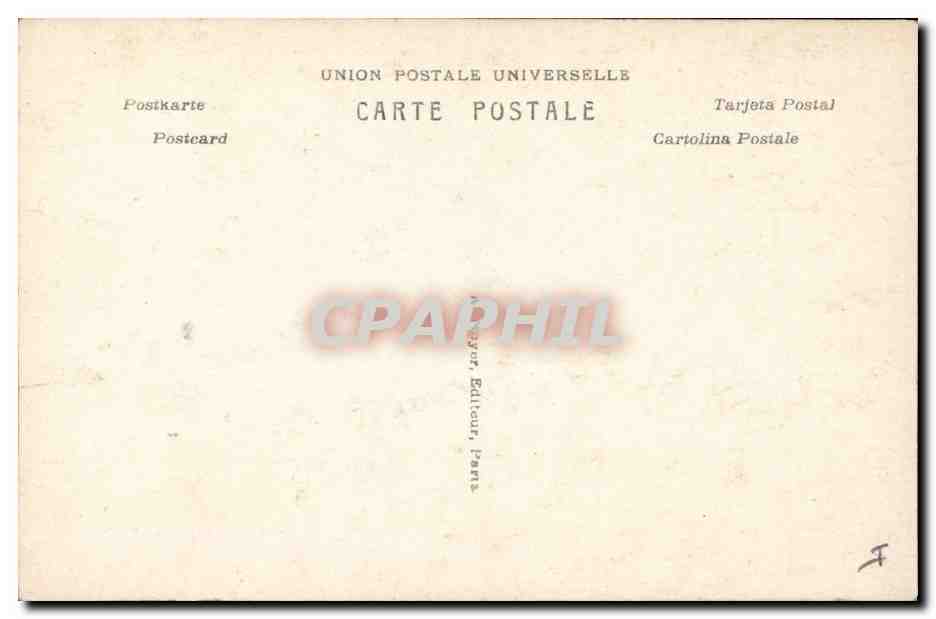 CPA Salon 1911 Deneux Salambo  — Verso