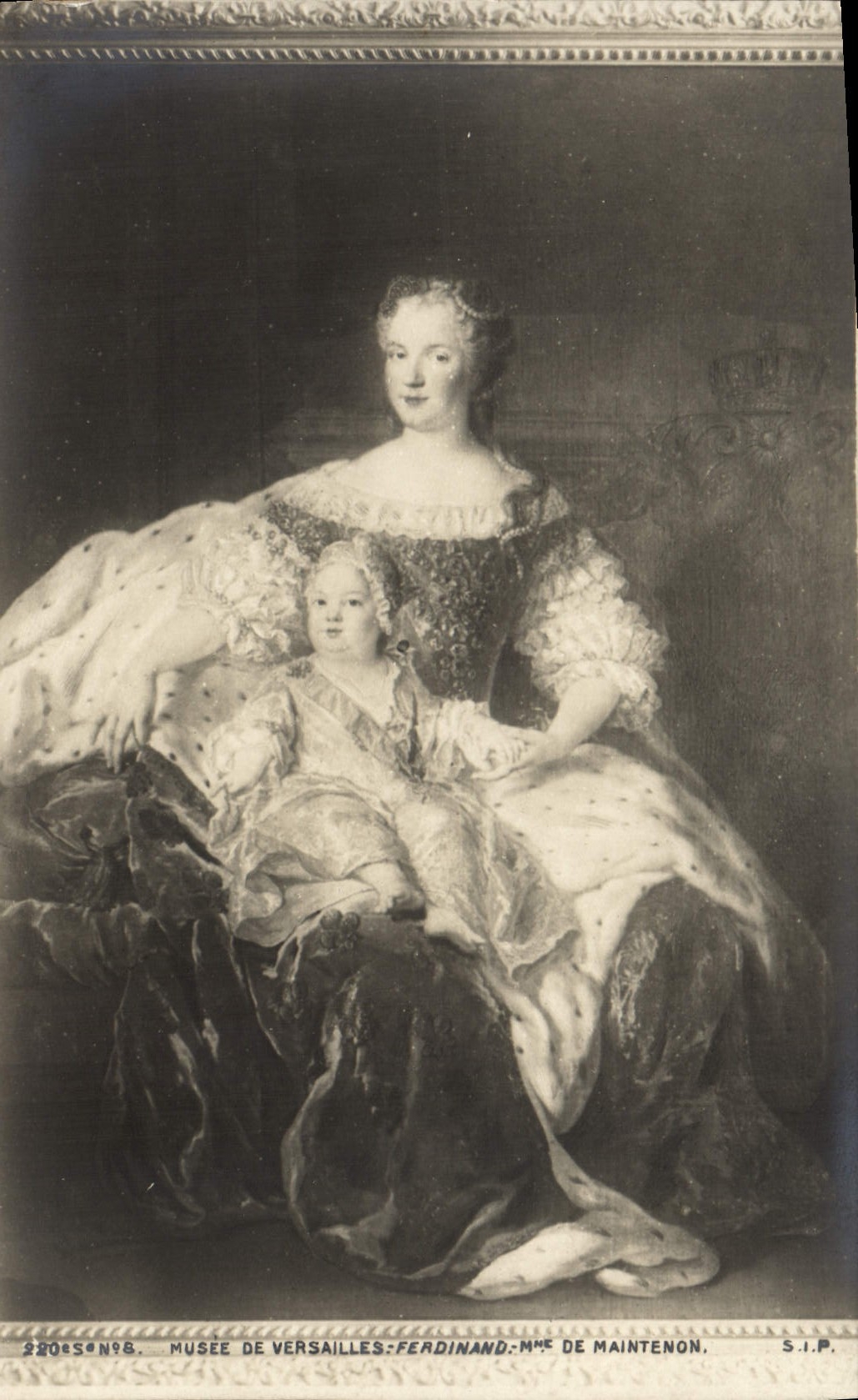 Musee de Versailles — Ferdinand, Mme de Maintenon — S.I.P. N°2208SON98