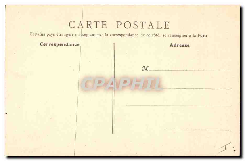 CPA Puvis de Chavannes Sainte Genevieve en priere Peintures murales du Pantheon  — Verso