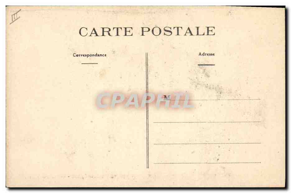 CPA Folklore Scenes champetres Attendez un peu !  — Verso