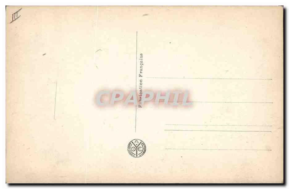 CPA Folklore Centre Orleanaise  — Verso