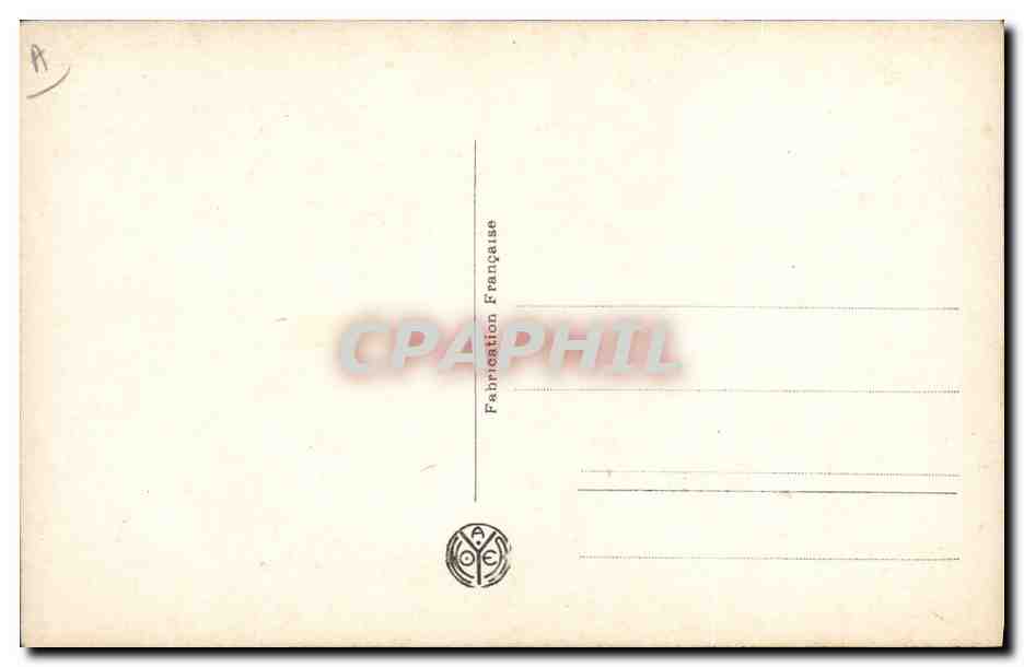 CPA Folklore La Boulonnaise  — Verso