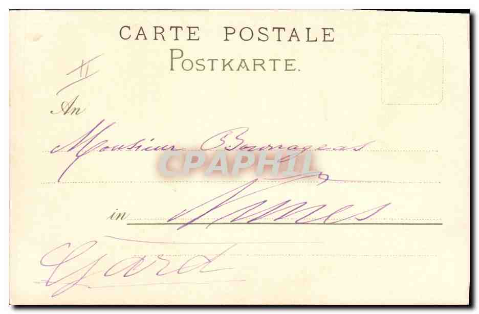 CPA Fantaisie Illustrateur Femme  — Rückseite