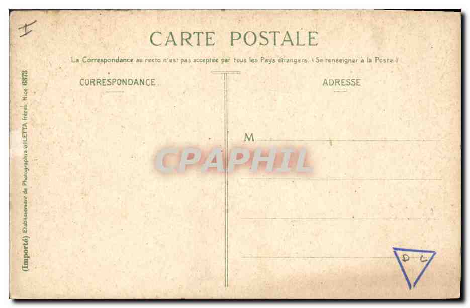 CPA Casino Monte Carlo Salle du Trente Quarante  — Rückseite