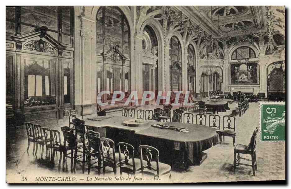 CPA Casino Monte Carlo La nouvelle salle de jeux 