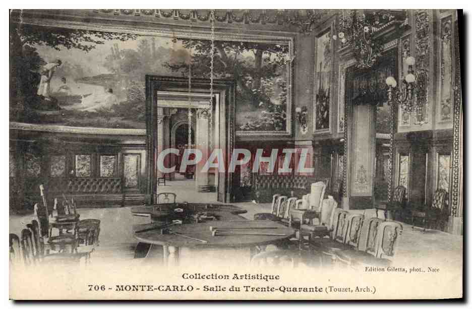 CPA Casino Monte Carlo Salle du Trente Quarante 
