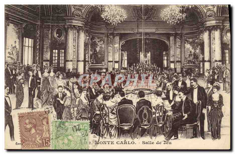 CPA Casino Monte Carlo Salle de jeu 