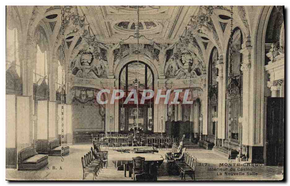 CPA Casino Monte Carlo Interieur du casino La nouvelle salle 