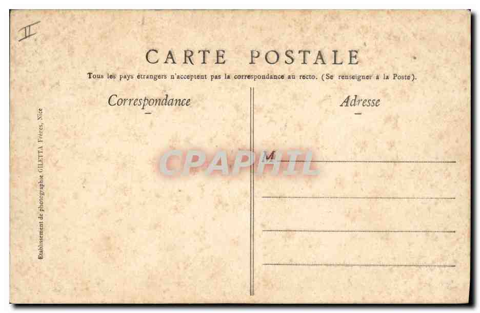 CPA Casino Monte Carlo Salle de jeu Roulette  — Verso