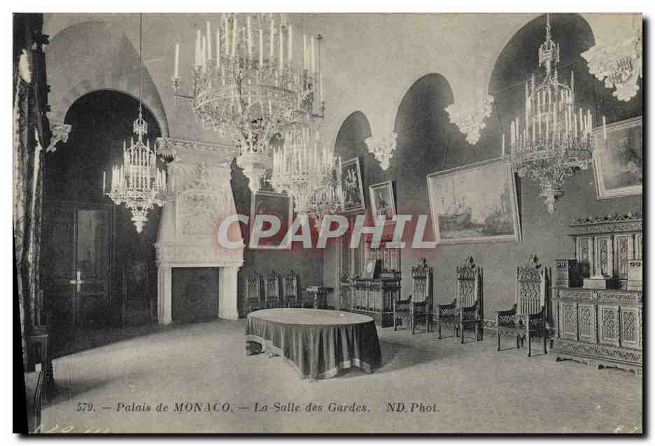 CPA Palais de Monaco La salle des gardes 