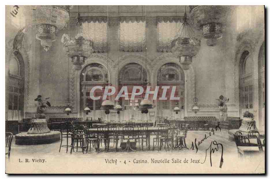 CPA Casino Vichy nouvelle salle de jeux 