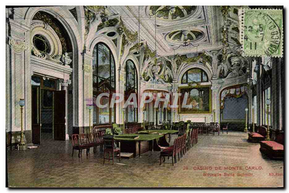 CPA Casino Monte Carlo Nouvelle salle Schmitt 