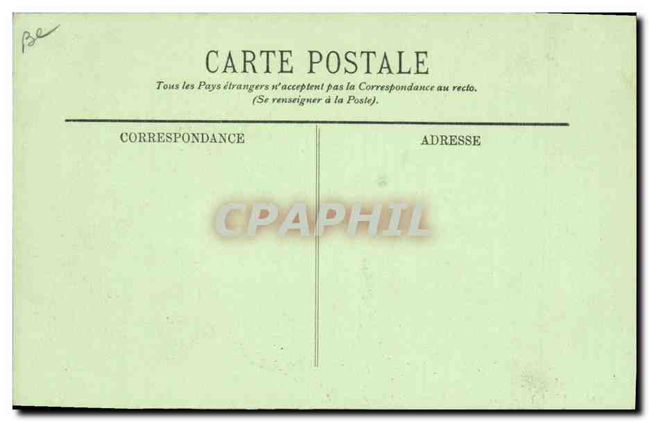 CPA Casino Vichy Les petits chevaux de l'Eden  — Rückseite