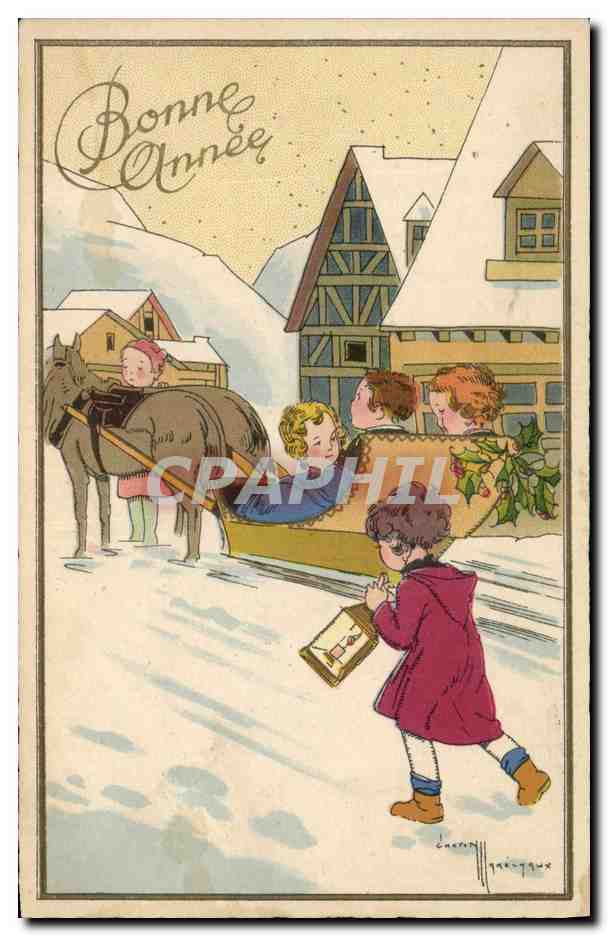 CPA Fantaisie Illustrateur Marechaux Enfants 