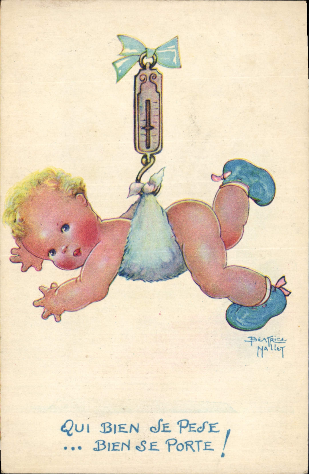 CPA Fantaisie Illustrateur Mallet Enfant 