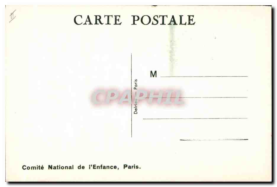 CPA Fantaisie Illustrateur Mallet Enfant A qui le tour Chien  — Rückseite