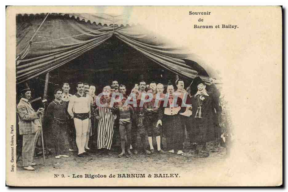 CPA Cirque Barnum et Bailey Les rigolos Clown clowns 