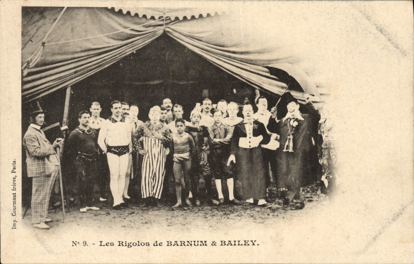 CPA Cirque Barnum et Bailey Les rigolos Clown clowns 