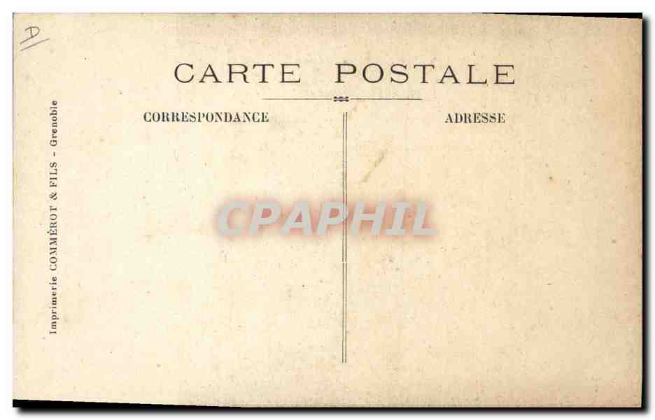 Les Olympes — Vision d'Art — Imprimerie Commerot & Fils - Grenoble — Reverso