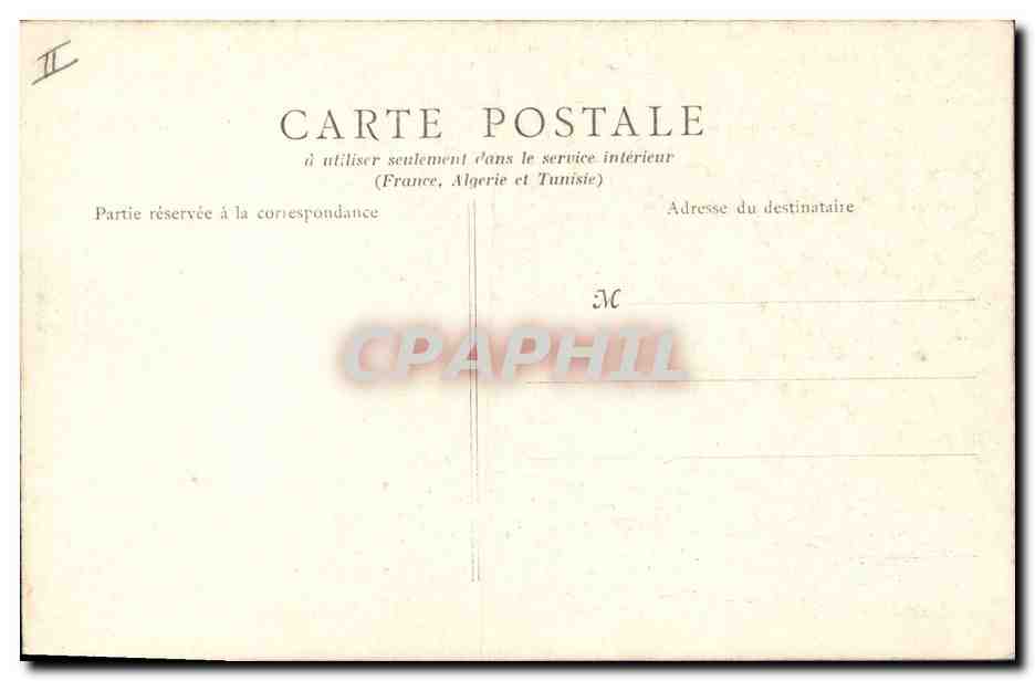 CPA Folklore Aux dames de la ville de Sens Le legende du Tambour d'argent  — Verso