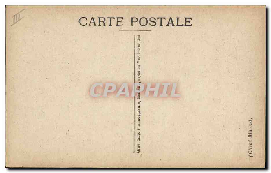 CPA Militaria Marechal Petain  — Verso